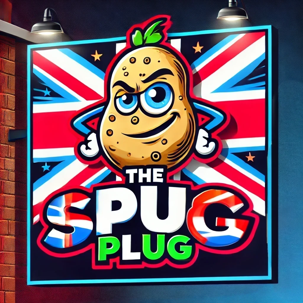 DALL·E 2025-03-10 12.40.50 - Refine the logo for 'UK Potato Shop', transforming the design into the shape of the letter 'G' with a clean, uniform background that prominently incor